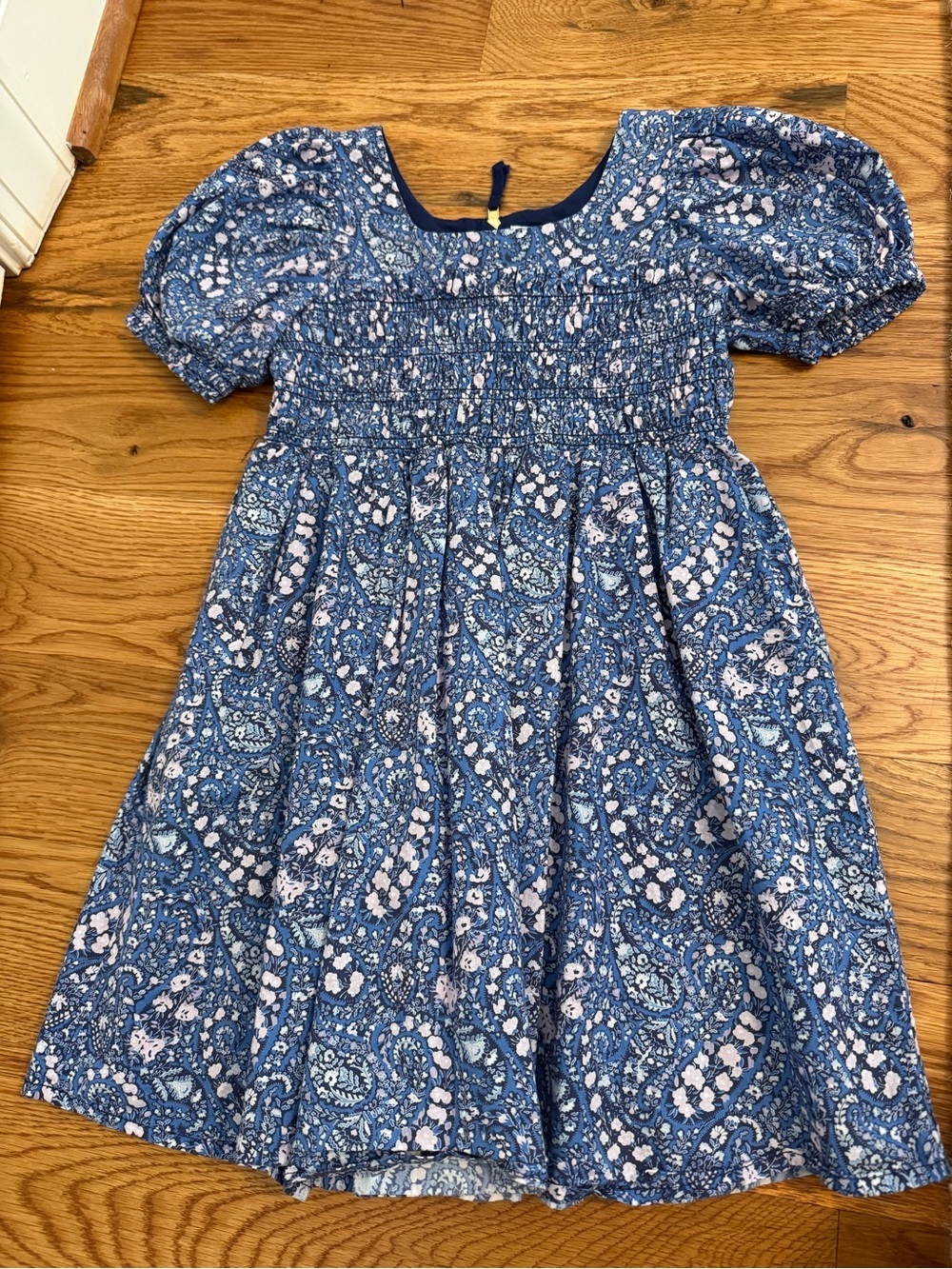 J.Crew Girls' Smocked Squareneck Dress In Liberty® Bourton Bloom Fabric Size 4